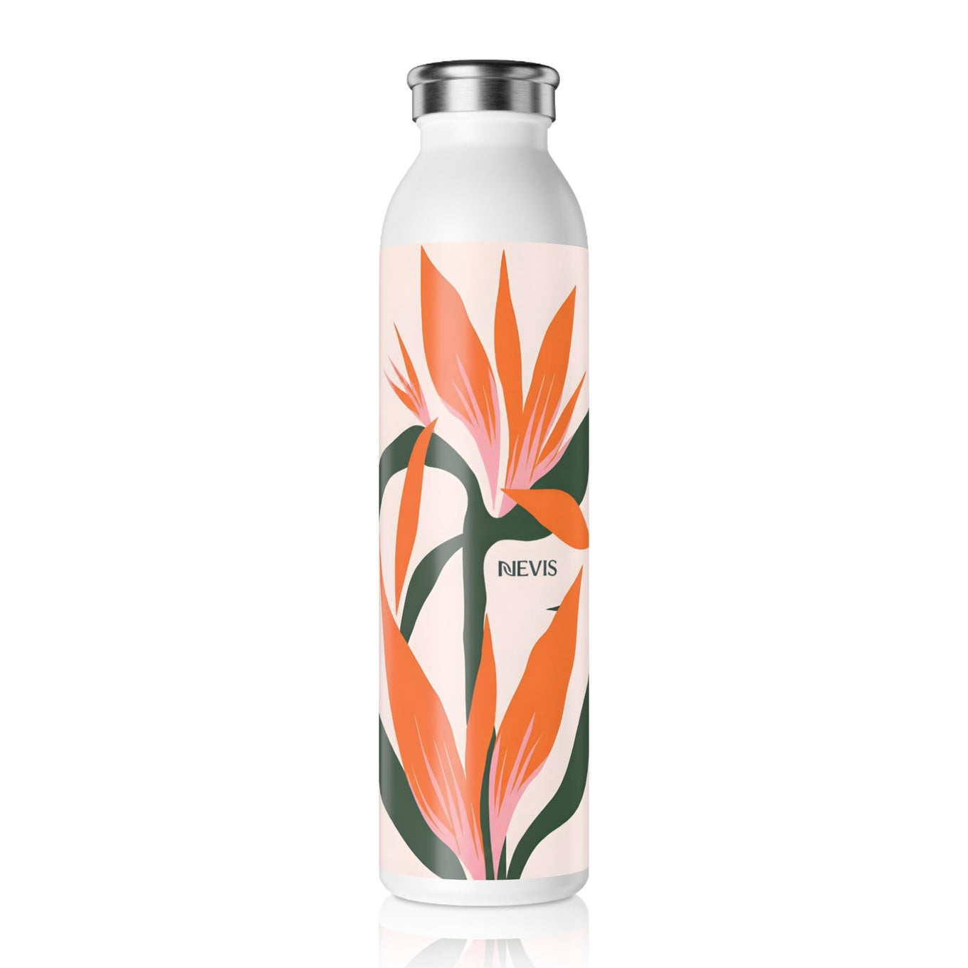 Poinciana Floral Water Bottle