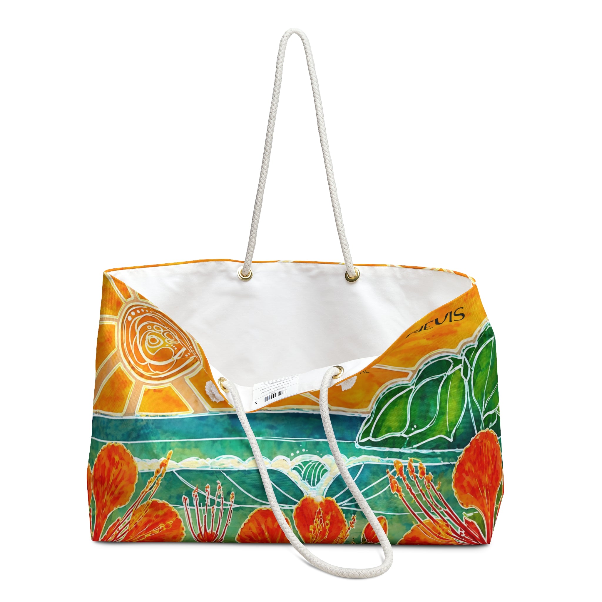 Nevis Tropical Sunset Weekender Bag