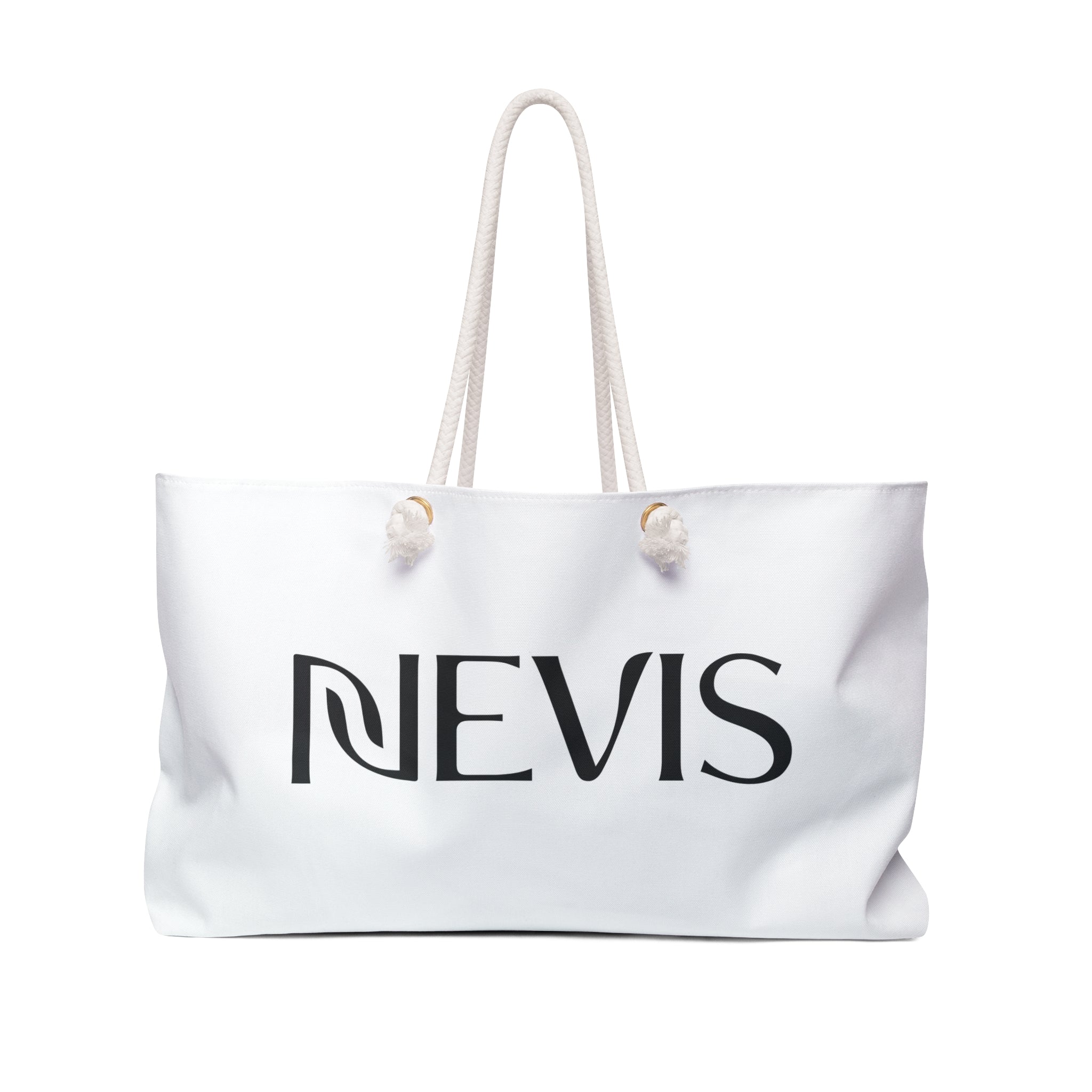 Nevis Logo Weekender Bag — Black