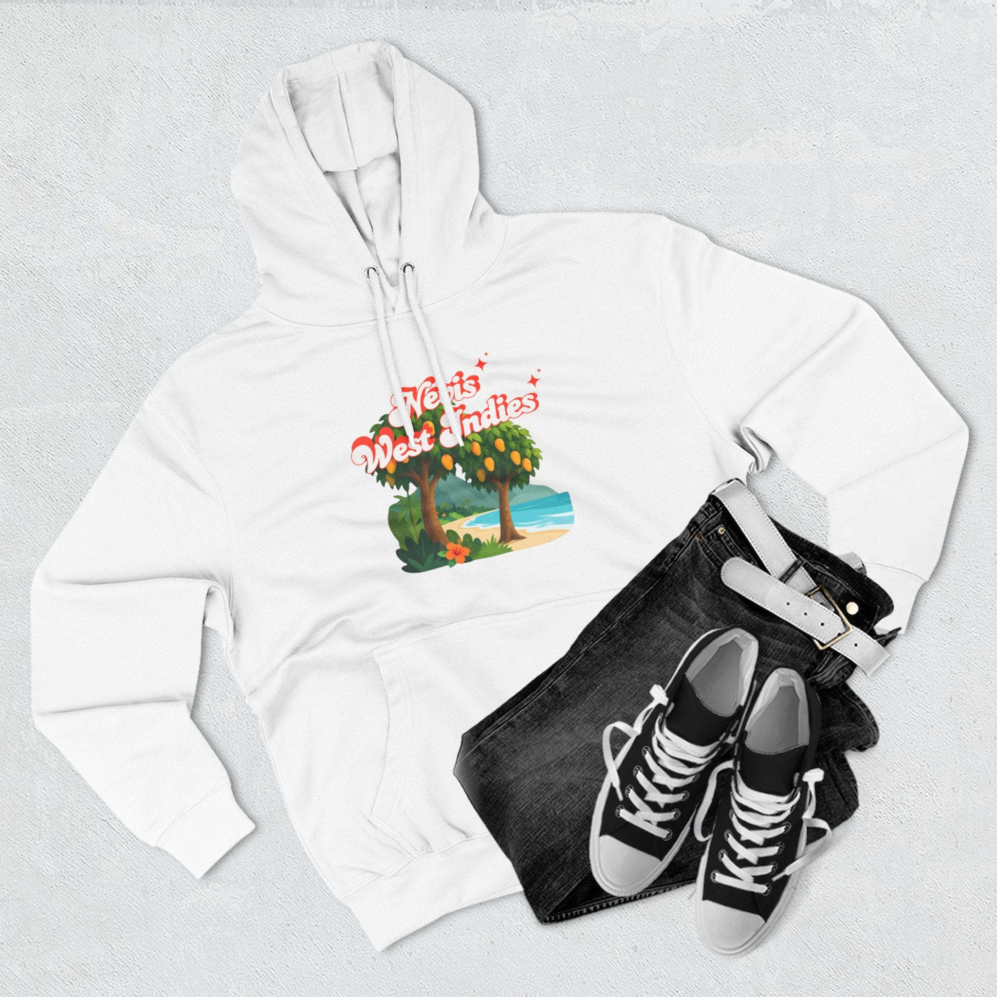 Nevis Retro Beach Hoodie