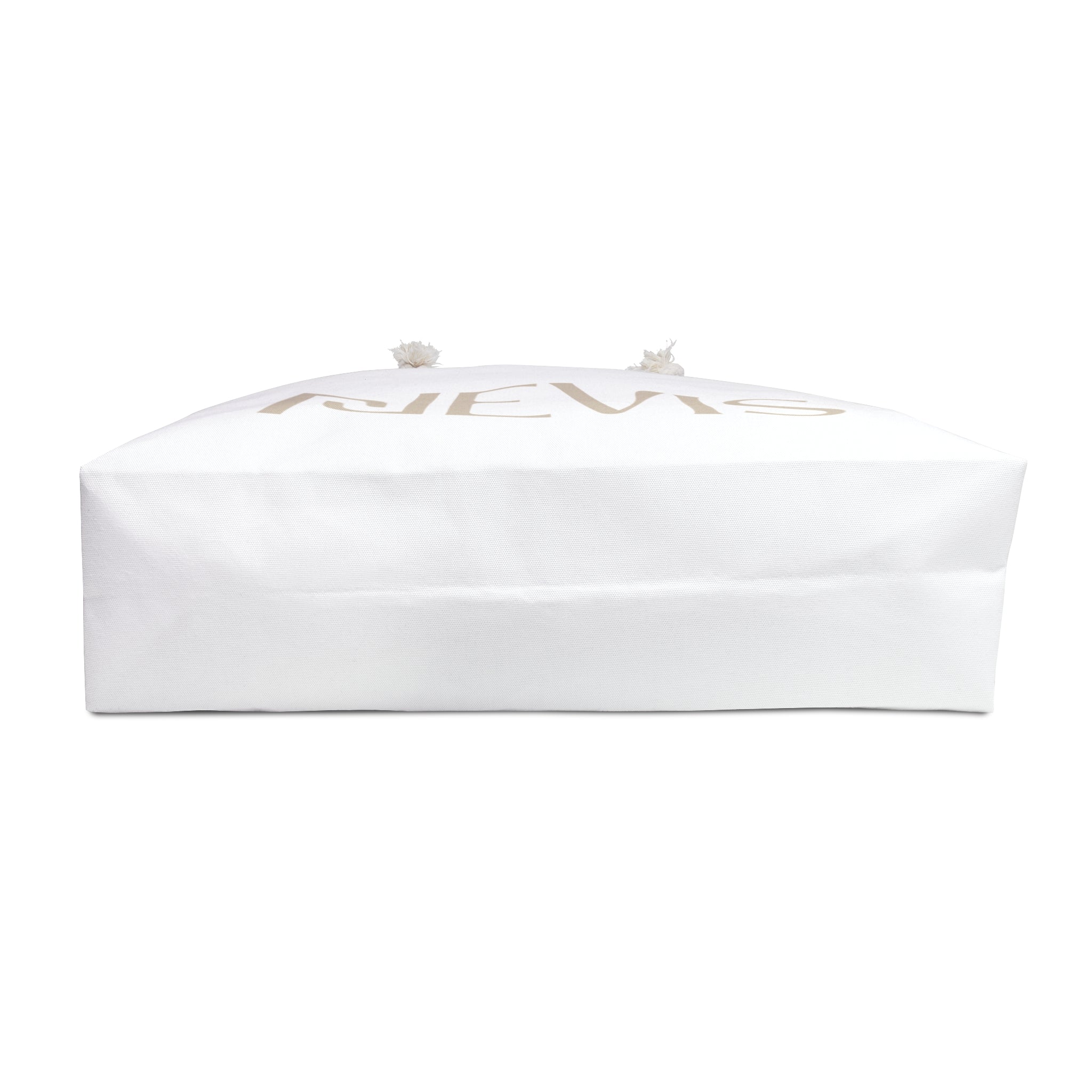 Nevis Logo Weekender Bag — Beige