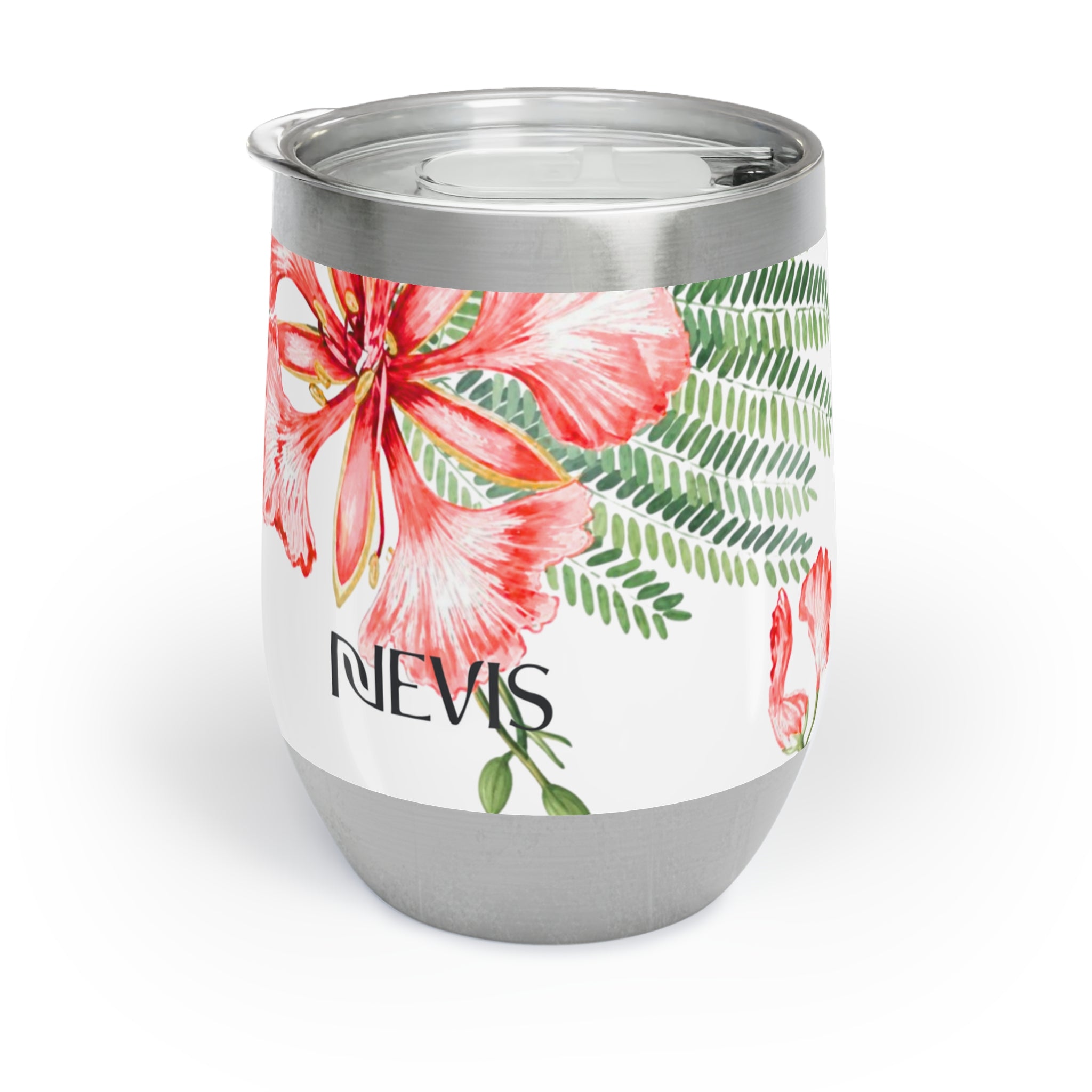 Poinciana Wine Tumbler