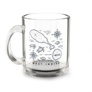 West Indies Map Glass Mug