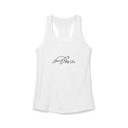 Turtle Line-Art Racerback Tank Top
