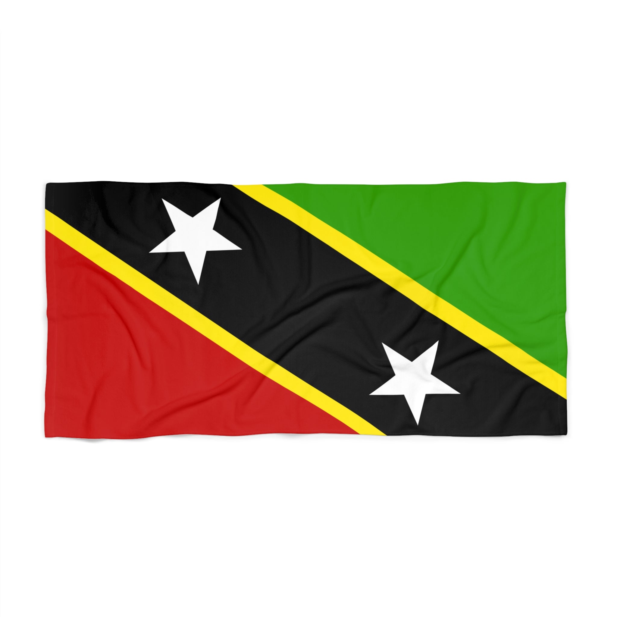 St. Kitts and Nevis Flag Beach Towel