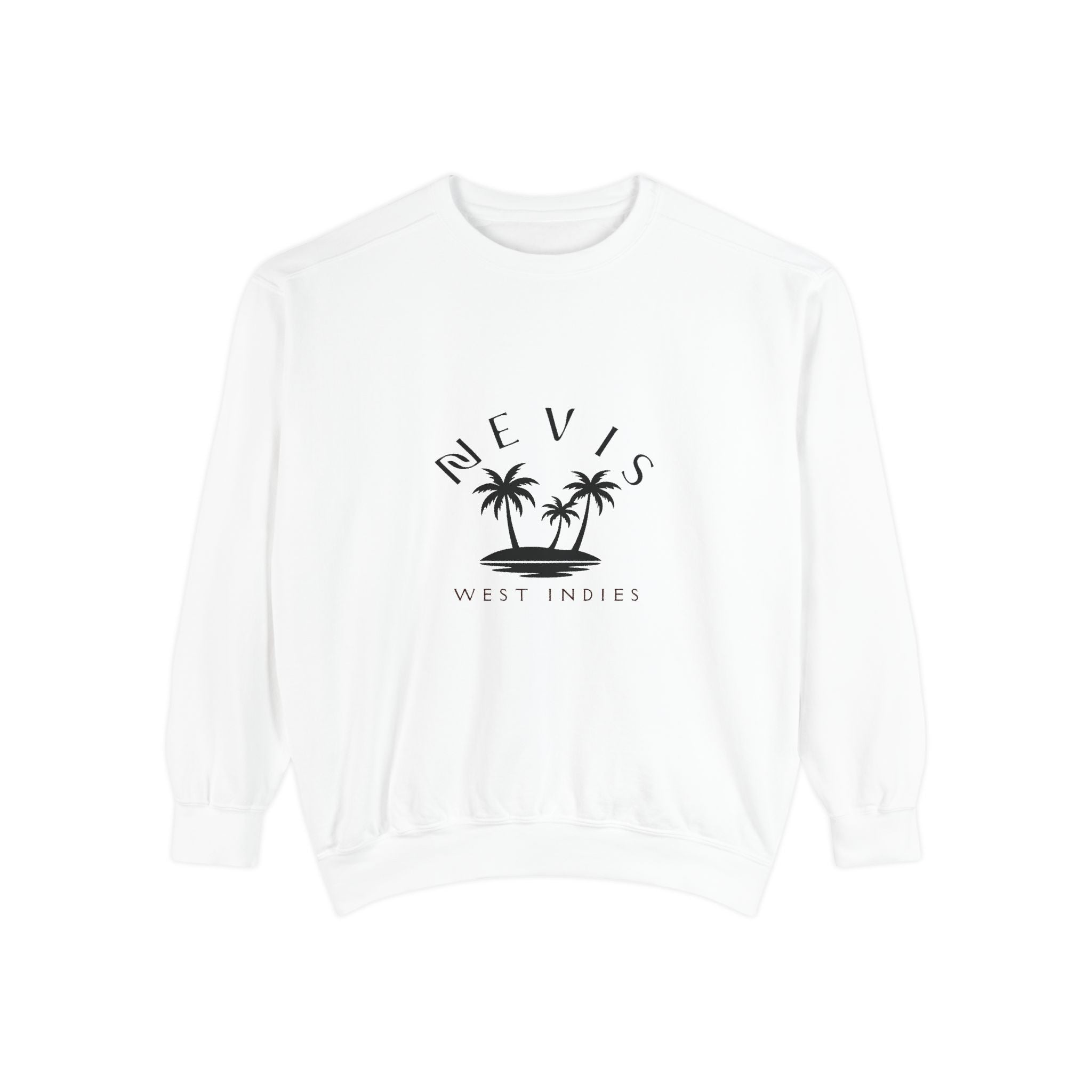 Nevis Island Palm Unisex Sweatshirt