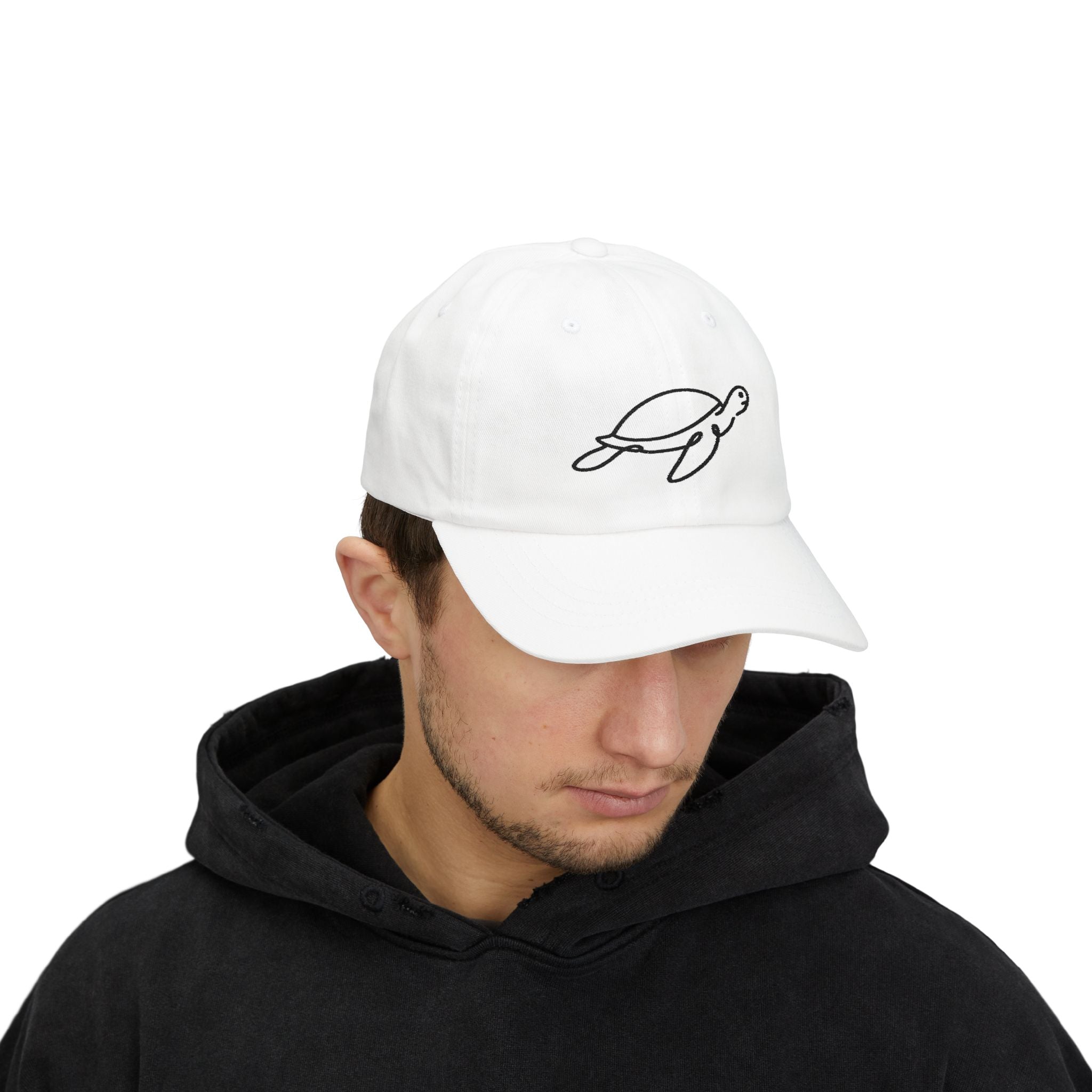 Nevis Line-Art Turtle Cap