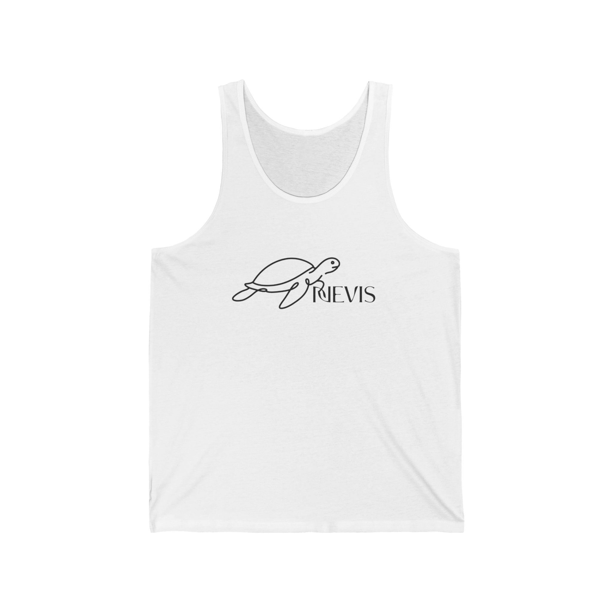 Turtle Line-Art Unisex Tank Top