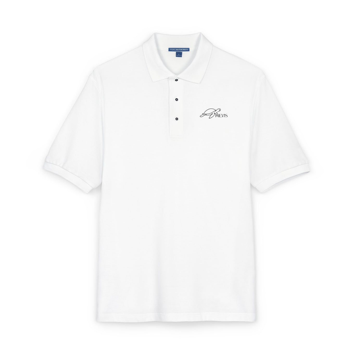 Sea Turtle Line Art Polo Shirt