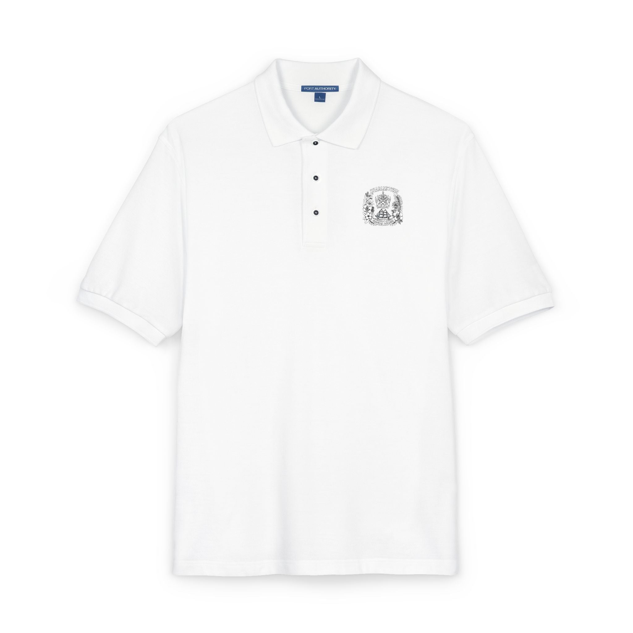 Nevis National Coat Of Arms Polo