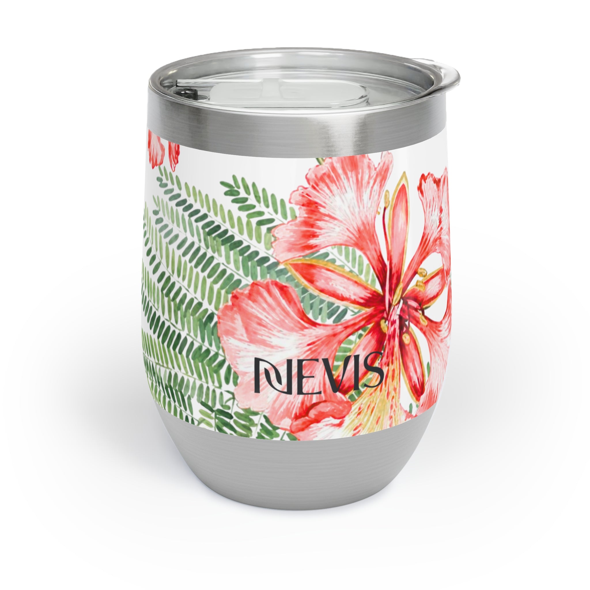 Poinciana Wine Tumbler