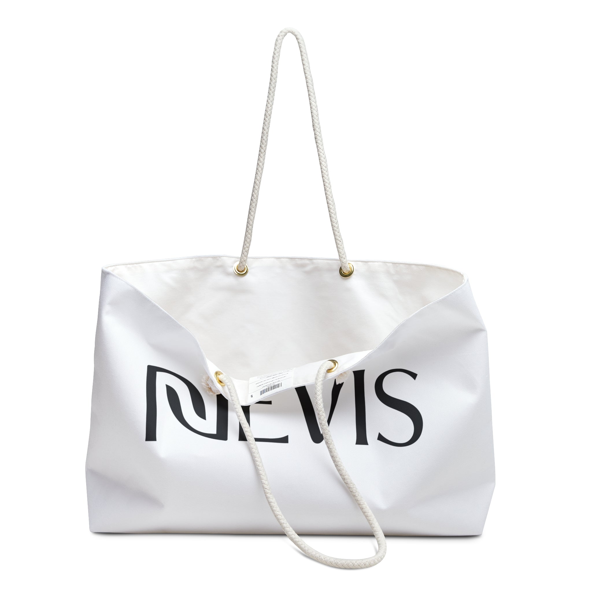Nevis Logo Weekender Bag — Black