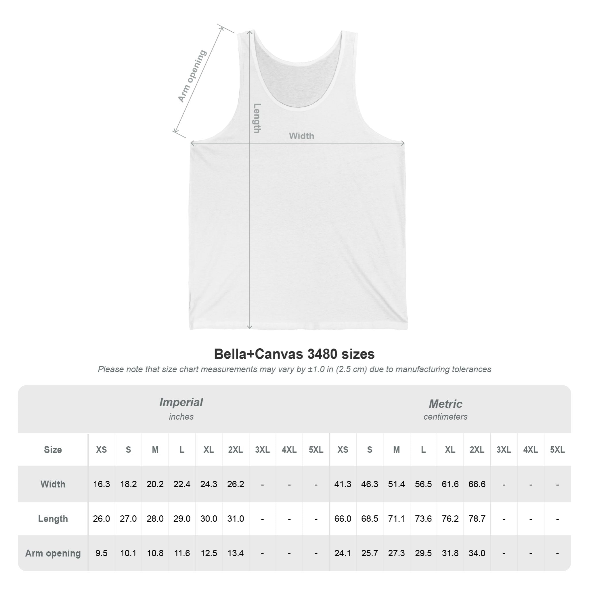 Turtle Line-Art Unisex Tank Top