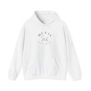 Line-Art Monkey Pullover Hooded Sweatshirt