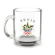 Nevis Heritage Coat Of Arms Glass Mug