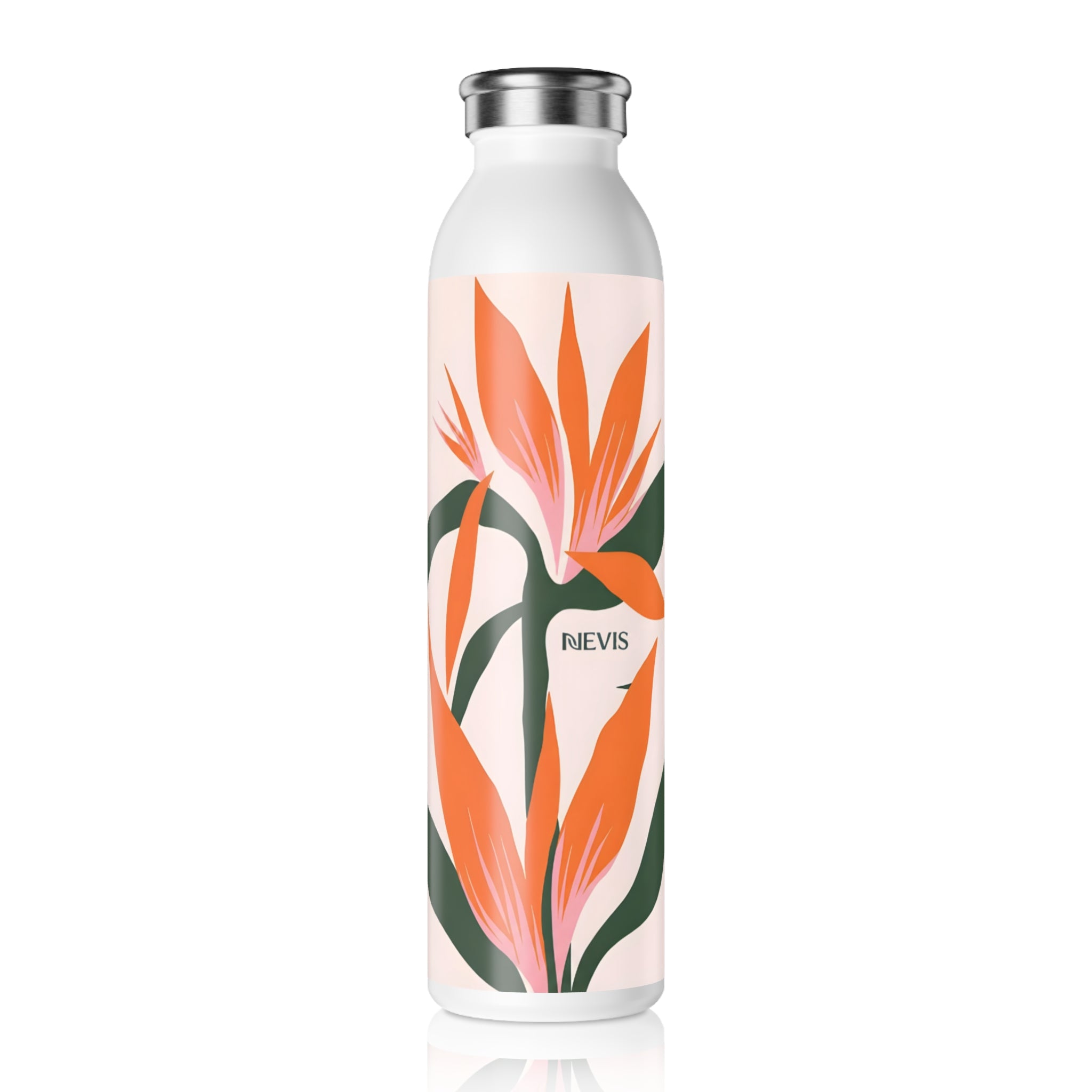 Poinciana Floral Water Bottle