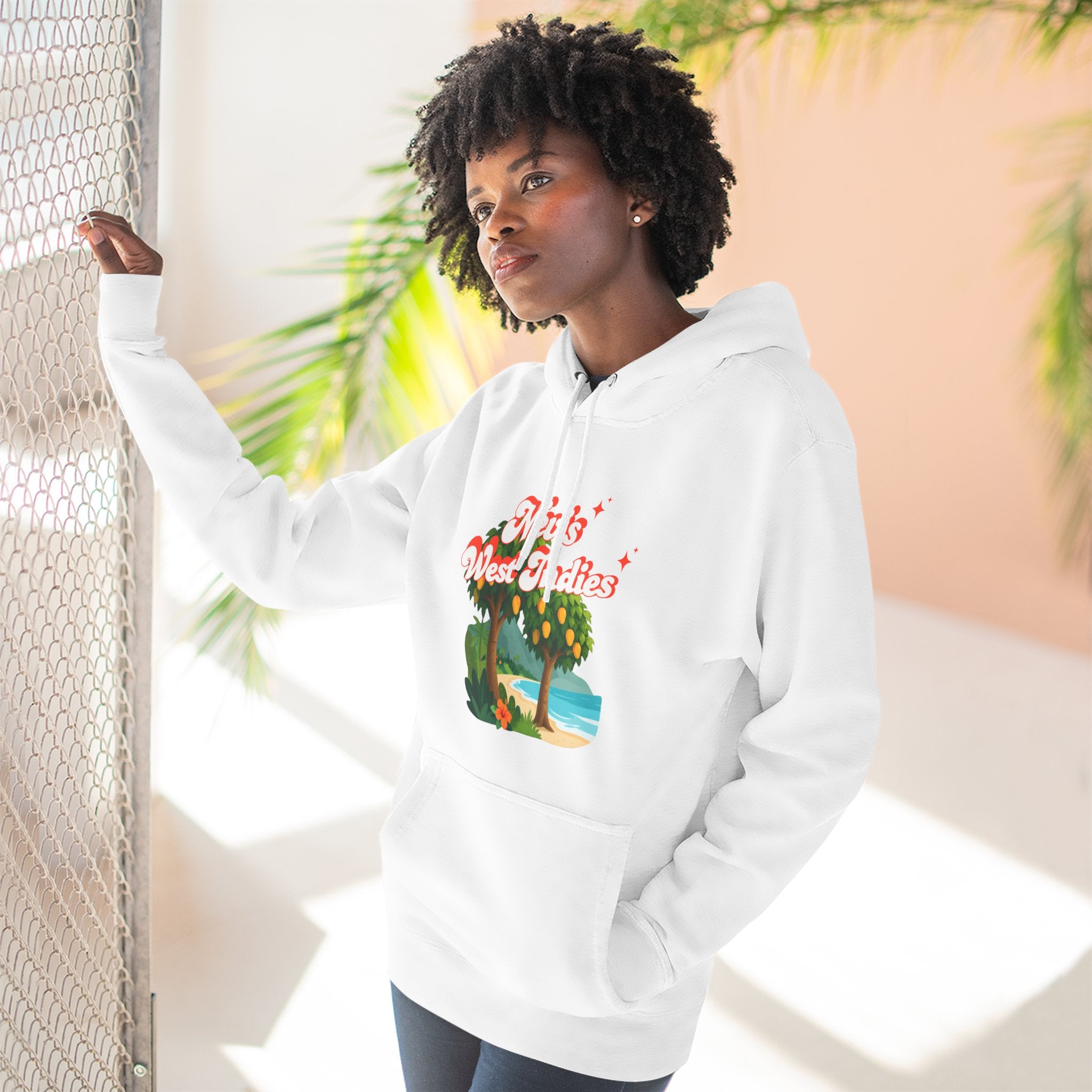 Nevis Retro Beach Hoodie